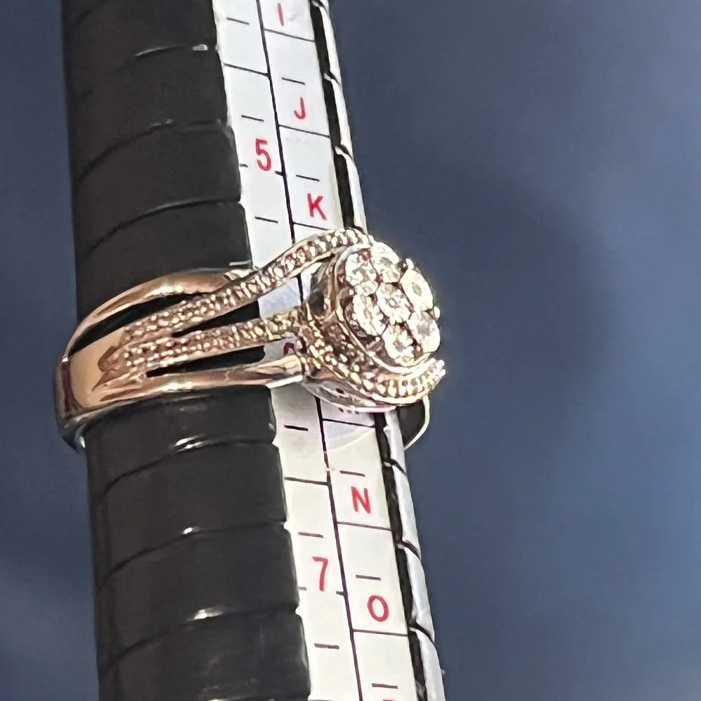 Sterling Renaissance Jewelry Diamond Ring
